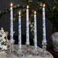 2pcs/set Scented Candles Chinese Hand-painted Blue And White Porcelain Long Candle Soy Wax Candles Party Wedding Home Decor