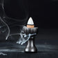 1Box Oversized 30 Minutes Smoke Backflow Tower Incense Cones 22 Pcs Gift Hardcover Sandalwood Incense With Holder Ceramic Burner