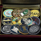 Custom Your Own Logo Metal Coins Shiny Gold Silver Metal Challenge Coins Promotional 2D 3D Zinc Alloy Game Token Coin For Gift