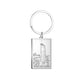 Dawapara Tarot Cards Keychains Stainless Steel Vintage Amulet Good Luck The Major Arcana Keyring Wiccan Jewelry