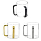 Judaica Acrylic Wash Cup Dual Handles Cup Jewish Niggel Vasser Hand Washing Cup for Prayer Ritual Clear Lucite Material