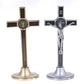 Church Relics Jesus on the Stand Cross Wall Crucifix Antique Home Chapel Decor 1pc