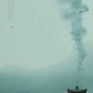 Modern Minimalist Chinese Style Zen Fishing Natural Scenery Poster Canvas Paintings Wall Art Pictures Office Home Decor
