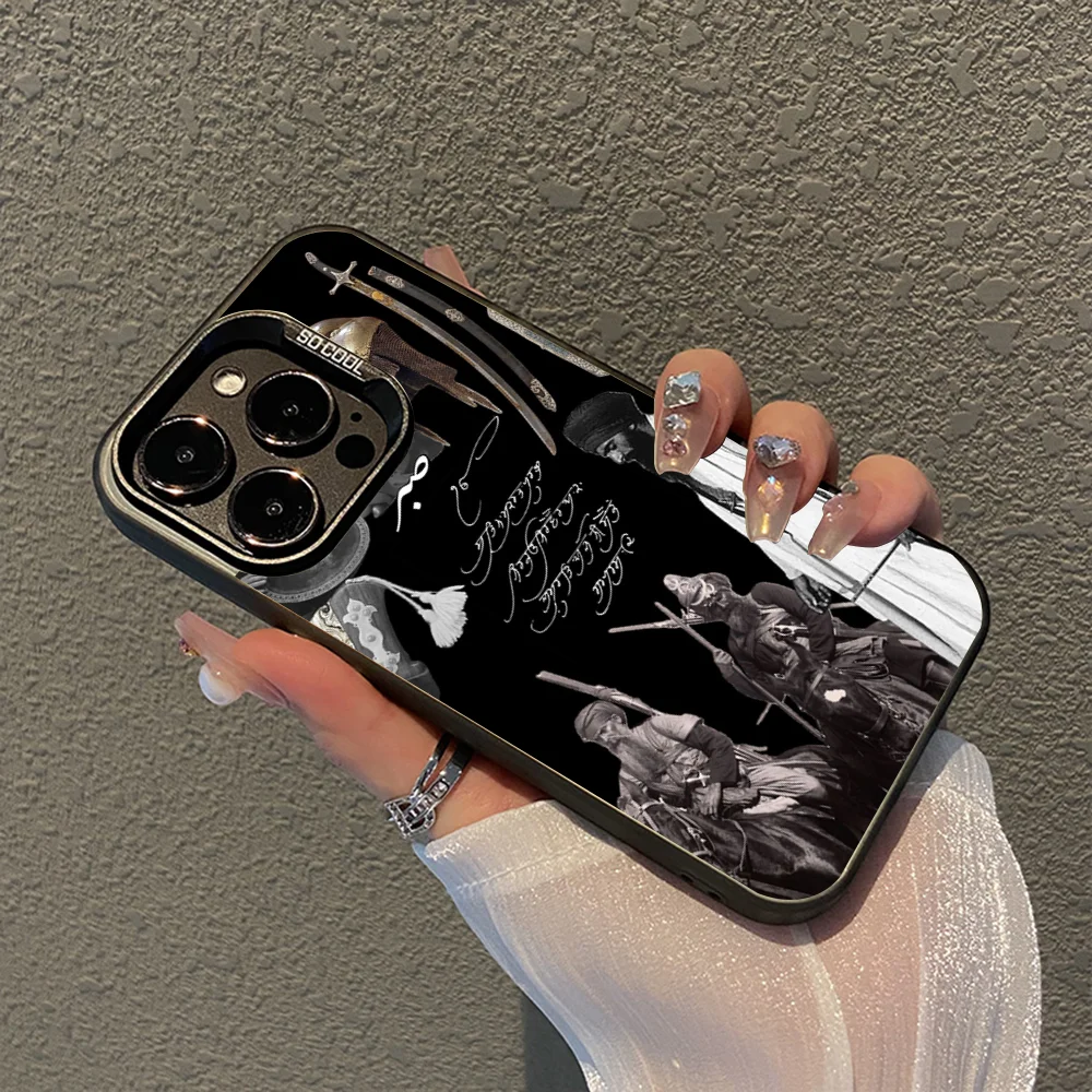 Nihang Singh Sikh Warrior Phone Case For iPhone 16 15 14 13 12 11 Pro Max X XR XSMAX 8 7 Plus Matte Shockproof Back Cover