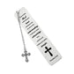 Stainless Steel Bible Bookmark Pray Cross Believer Bookmark High Quality Reading Tool Stationery for Men Women Festival Gifts