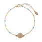 Coin Charm Stainless Steel St Benedict Medal Bracelet San Benito Bracelet Adjustable Link Chain Bohemia Bracelet