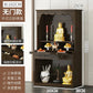 G1   Buddhist shrine stand cabinet, God of Wealth cabinet, household Buddha statue, Guan Gong Bodhisattva worship altar cabinet