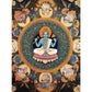 Hindu God Spiritual Serene Forest Temple Scene Indian Nature&Wildlife Poster Canvas Painting Wall Art Pictures Home Decor