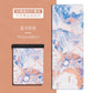 Ultra-thin Folding Yoga Mat Natural Rubber Suede Print Exercise Portable Sweat-absorbing Meditation Aesthetics DIY 183*68*0.1cm