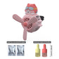 1PC Car Magnetic Cute Cartoon Figure Air Outlet Clip Aromatherapy - Complimentary Two Unscented PE Tablets and Two 5ml Bottles