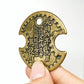 Ancient Chinese Coin Model Mountain Ghost Money Traditional Feng Shui Amulet Of Wealth Leizu Good Luck Coin Hanging Decoration