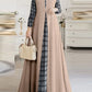 2024 ZANZEA Autumn Long Sleeve Plaid Checked Muslim Sundress Women Patchwork Maxi Dress Robe Femme Eid Mubarek Hijab Vestido