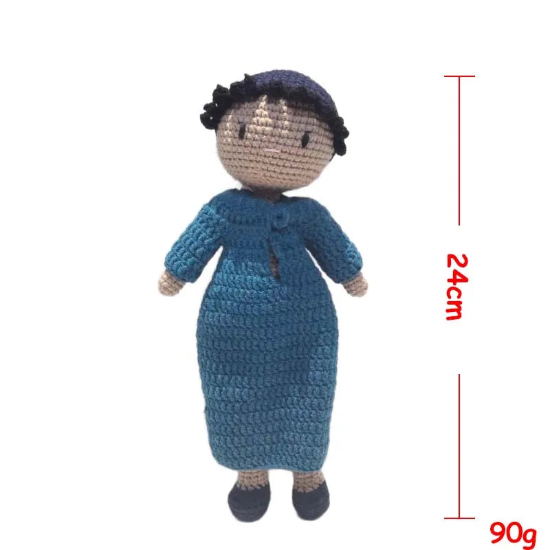 Knitted Islamic Toys Crochet Dolls Hijab Muslim Quran Ramadan Kids Halal Eid Al-Fitr Gifts Educational Plush Dolls