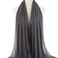 New Fashion Women Solid Chiffon Headscarf Ready To Wear Instant Hijab Scarf Muslim Shawl Islamic Hijabs Arab Wrap Head Scarves