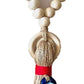 Wooden Guardian Amulet Tassel with Glass Evil Eye Bead Door-Knob Handle Hanging Modern Home Aesthetic Décor Home Decor Gift