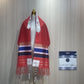 Tallit Messianic Scarf Fire Style Prayer Talit Jerusalem Hanukkah Shawl 50x180cm
