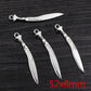 10pcs/lot Antique Silver Plated Sword Blade Charms Pedants DIY Jewelry Making Accessories for Necklace Craft Findings