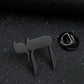 Yahweh Hebrew Alphabet Brooch for Women Men Stainless Steel God Jewish Christian Lapel Badge Pin Jewelry