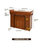 LSL Solid Wood Altar Incense Case God of Wealth Simple Altar Home Use Buddhist Shrine New Chinese Style