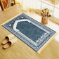 VIKAMAIslamic prayer mat for home worship, Muslim prayer rug suitable for foyer, living room, and travel, portable prayer mat