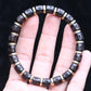 Natural Ebony Tibetan Prayer Turning Wheel Six-Character 8Mm 108 Beads Mara Necklace Rosary Beads