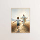 Jesus Christ Canvas Postres Christian Jesus Portrait Wall Art Print Poster I Will Walk with Christ LDS Bible Verse Gift Poster