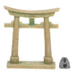 Miniature Japanese Torii Gate Resin Shinto Shrine Aquarium Decor for Fish Tank Bonsai Garden Zen Landscape Micro Terrarium