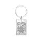 Dawapara Tarot Cards Keychains Stainless Steel Vintage Amulet Good Luck The Major Arcana Keyring Wiccan Jewelry