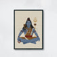 Hindu God Poster Krishna Lakshmi Kali and Shiva India Prints Canvas Painting Wall Art Pictures Home Room Hinduism Religion Decor