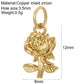 Cute Butterfly Flower Necklace for Women Gold Color Moon Collars Dije Stainless Steel Chain Diy Jewelry High Quality