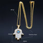 Greek Eye Fatima Hand Necklace for Women Men Stainless Steel Turkish Evil Blue Eye Protection Chain Islamic Jewelry  N8041S01