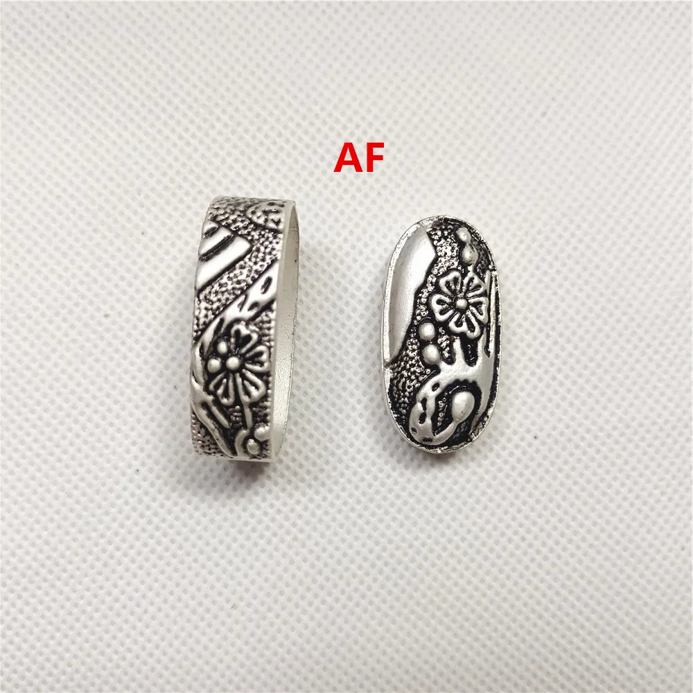 New Sword Handle Tsuka Alloy Fuchi Kashira For Japanese Samurai Katana Wakizashi Sword Fittings