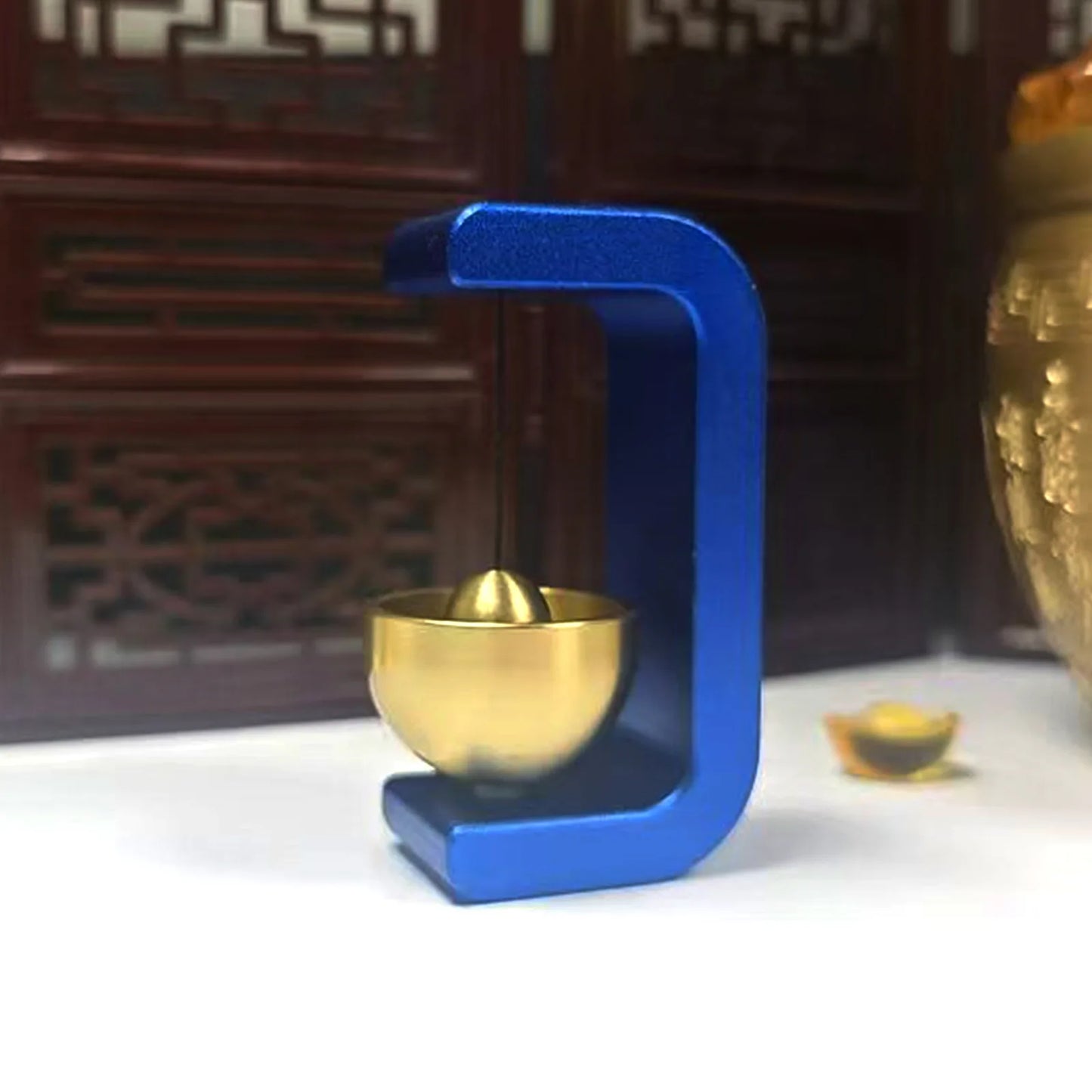 Brass Dopamine Wind Chime Creative Bedroom Hanging Decor Summer Breeze Door Bell Meditation Ornament