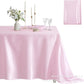 Rose Gold Satin Tablecloth,Nordic Style Elegance Wedding Dust-Proof Table Cover,For Dinning Birthday Party Tabletop Decor