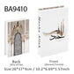 Islamic Mosque Luxury Fake Book Storage Box Kaaba Decorative Books Home Decor Coffee Table Bedroom Ornament Interior Decoration