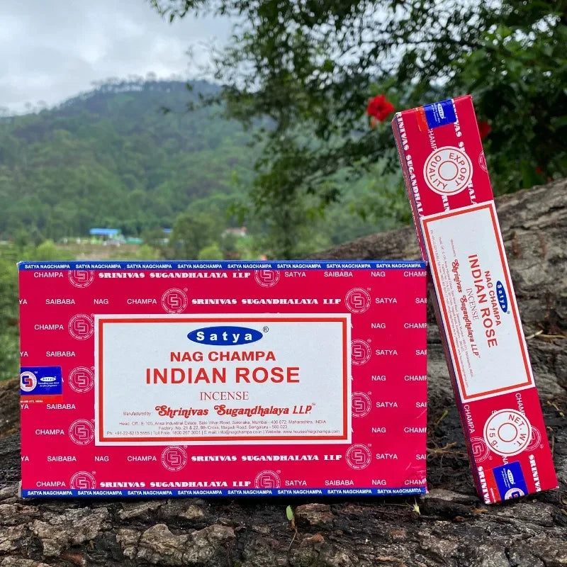 India Stick Incenses White Sage Sandalwood Natural Household Indoor Clean Air Indian Handmade Incense Sticks NAG Champa Satya