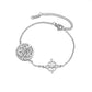 Jeshayuan Witch Knot Bracelet Jewish Hebrew Tetragrammaton Bracelet Witchcraft Pentagram Bracelet For Women Amulet Jewelry Gift