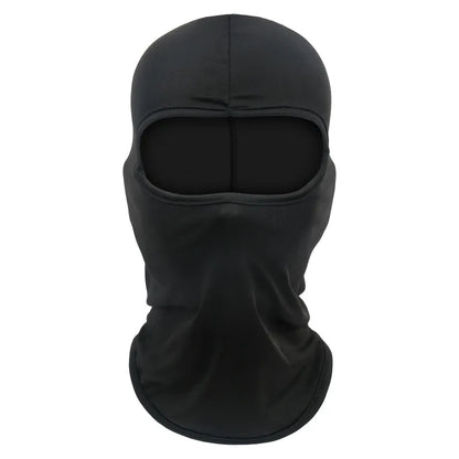Breathable Black Cross Balaclava Caps for Men Face Ski Mask Beanie Four Seasons Bicycle Hiking Outdoor Sports Tool Bonnet