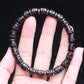 Authentic Natural Ebony Tibetan Six-Character Mantra Tibetan Prayer Wheel Bracelet 15mm Unisex Bracelet