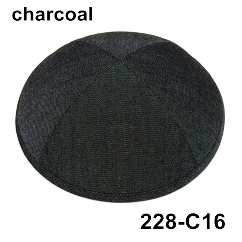 GIU 19cm Jewish Jean Denim Kippo Hats Caps Skullies Beaniest Kipa Yarmulke Kippah Dome For Wedding And Events