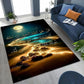 Mosque Islam Prayer Muslim Calligraphy Rug for Bedroom Living Room Sofa Home Doormat Decor Bedroom Decor Rug Home Mat