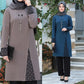 Muslim Women Long Tops Islamic Sets Women Muslim Pants Ramadan Prayer Clothes 2 Piece Islamic Attire Abaya Dubai Robe