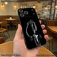 Sikh Khanda Sikhism SOVEREIGN Phone Case For iPhone 17,16,15,14,13,12,11,Pro,XS,Max,XR,Plus,E,SE4,Mini Black Soft Cover