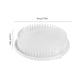 Ikebana Kenzan Flower Base Holder Plastic Lightweight Easy To Use Floral Decor Arrangement Tools Round Flower Frog Art Fixed