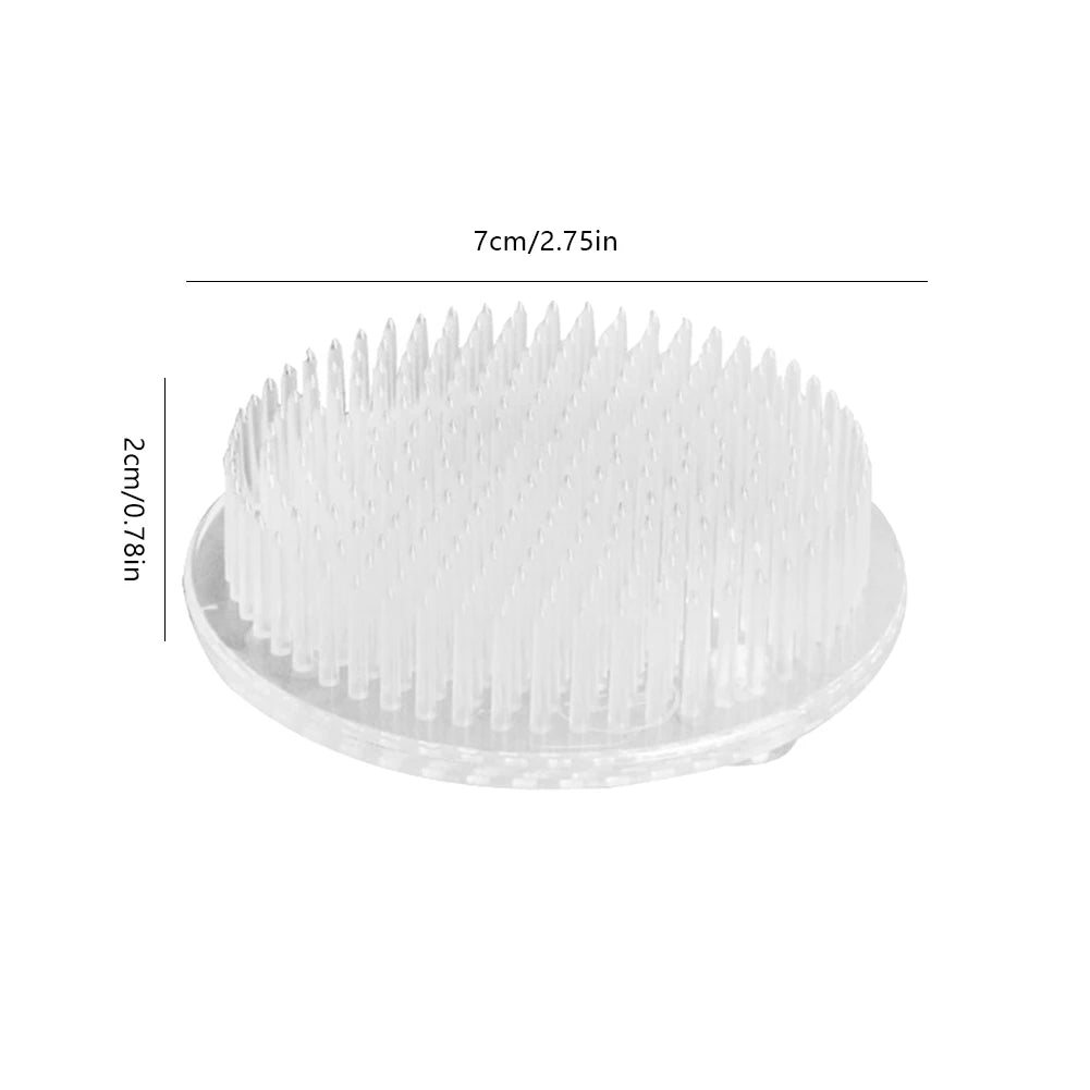 Ikebana Kenzan Flower Base Holder Plastic Lightweight Easy To Use Floral Decor Arrangement Tools Round Flower Frog Art Fixed