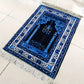 VIKAMA Blue Mosque Prayer Mat Portable Single-Person Mat for Pilgrimage Activities Indoor and Outdoor Prayer Mat