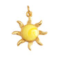 Trendy Shining Moon Star Sun Tellurion Celestial Compass Charm Pendant Gold Colour, Jewelry Necklace Bracelet Making Supply S39