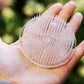 Round Ikebana Kenzan Flower Frog Suction Cup Plastic Arranging Tool Art Fixed Rubber Base Holder Floral Decor Pot Vase