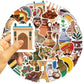 10/25/50pcs Graffiti Middle East Arabic Style Art Stickers for DIY Decor Guitar Phone Laptop Suitcase Notebook Scrapbook
