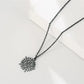 Skyrim Stainless Steel Shining Sun Pentagram Pendant Necklace Supernatural Dean Statement Box Chain Necklaces Couple Women Men